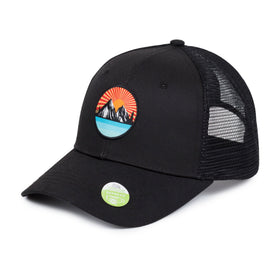 Men's rPET Trucker Sunrise Hat